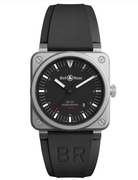 Best Bell & Ross Replica BR 03-92 HOROGRAPH BR0392-HOR-BLC/SRB watch